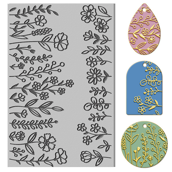 PandaHall CHGCRAFT Flower Clay Texture Mat Clay Plant Modeling Pattern Pad Texture Sheets for Polymer Clay Making Earrings Jewelry...
PandaHall CHGCRAFT Flower Clay Texture Mat Clay Plant Modeling Pattern Pad Texture Sheets for Polymer Clay Making Earrings Jewelry...