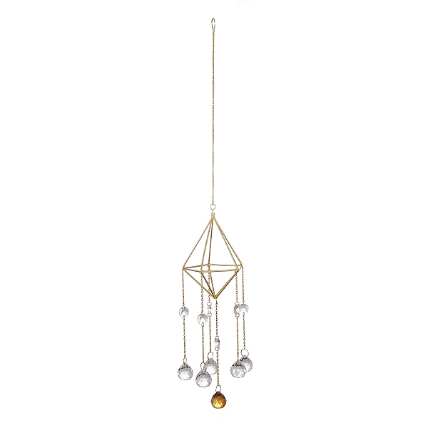 PandaHall Geometric Metal Suncatchers, Shinny K9 Glass Wall Hanging Decoration, for Home Offices Amulet Ornament, Octagon Pattern, 520mm..., Clear
PandaHall Geometric Metal Suncatchers, Shinny K9 Glass Wall Hanging Decoration, for Home Offices Amulet Ornament, Octagon Pattern, 520mm..., Clear