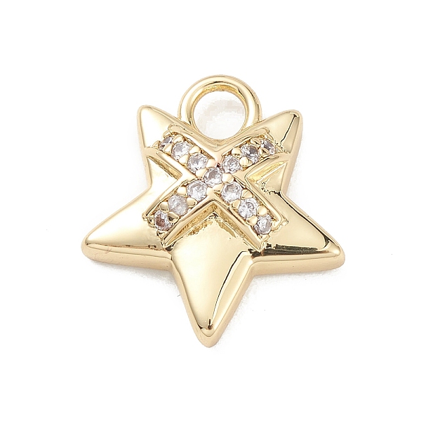 PandaHall Rack Plating Brass Micro Pave Clear Cubic Zirconia Pendants, Star Charms, Long-Lasting Plated, Cadmium Free & Lead Free, Real 18K...
PandaHall Rack Plating Brass Micro Pave Clear Cubic Zirconia Pendants, Star Charms, Long-Lasting Plated, Cadmium Free & Lead Free, Real 18K...