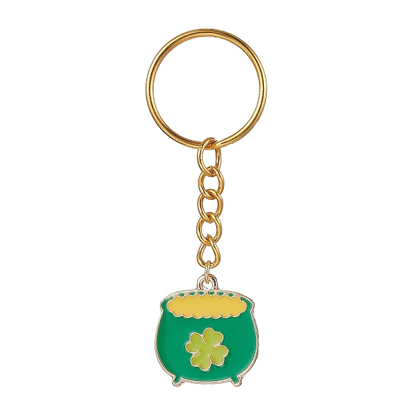 PandaHall Alloy Enamel Pendant Keychain, with Iron Split Key Rings, Clover, 7.5cm Alloy Clover
PandaHall Alloy Enamel Pendant Keychain, with Iron Split Key Rings, Clover, 7.5cm Alloy Clover