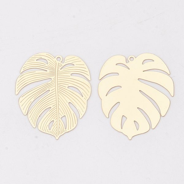 PandaHall Brass Pendants, Tropical Leaf Charms, Etched Metal Embellishments, Long-Lasting Plated, Monstera Leaf, Light Gold, 29.5x25x0.3mm...
PandaHall Brass Pendants, Tropical Leaf Charms, Etched Metal Embellishments, Long-Lasting Plated, Monstera Leaf, Light Gold, 29.5x25x0.3mm...