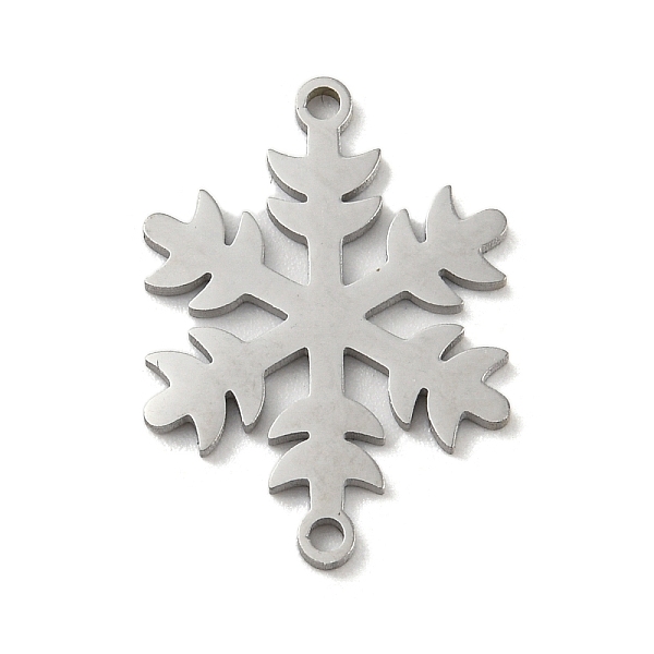 PandaHall 304 Stainless Steel Connector Charms, Christmas Snowflake Links, Stainless Steel Color, 19x13.5x1mm, Hole: 1.2mm 304 Stainless...
PandaHall 304 Stainless Steel Connector Charms, Christmas Snowflake Links, Stainless Steel Color, 19x13.5x1mm, Hole: 1.2mm 304 Stainless...