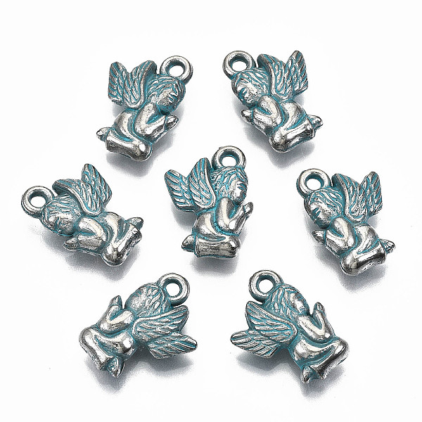 PandaHall CCB Plastic Pendants, Angel, Turquoise, 19x15x5.5mm, Hole: 1.8mm, 800pcs/500g Plastic Angel & Fairy Green
PandaHall CCB Plastic Pendants, Angel, Turquoise, 19x15x5.5mm, Hole: 1.8mm, 800pcs/500g Plastic Angel & Fairy Green