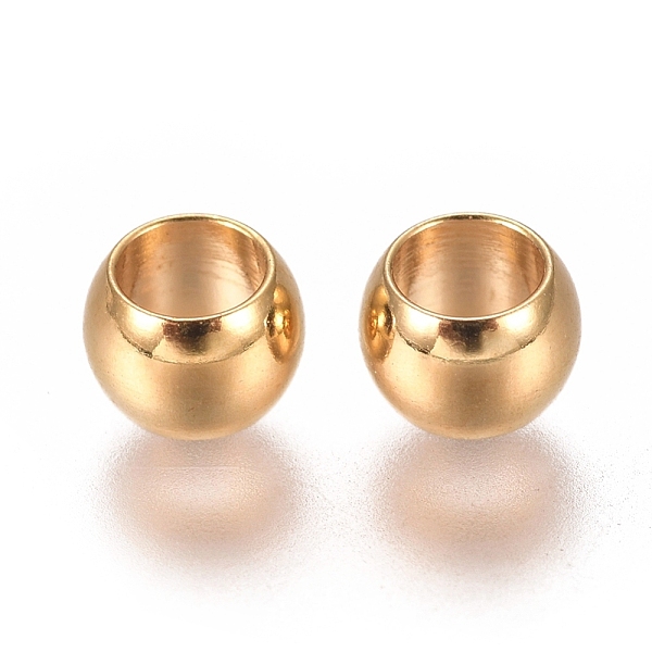 PandaHall 201 Stainless Steel Spacer Beads, Rondelle, Golden, 4x3mm, Hole: 2.5mm 201 Stainless Steel Rondelle
PandaHall 201 Stainless Steel Spacer Beads, Rondelle, Golden, 4x3mm, Hole: 2.5mm 201 Stainless Steel Rondelle