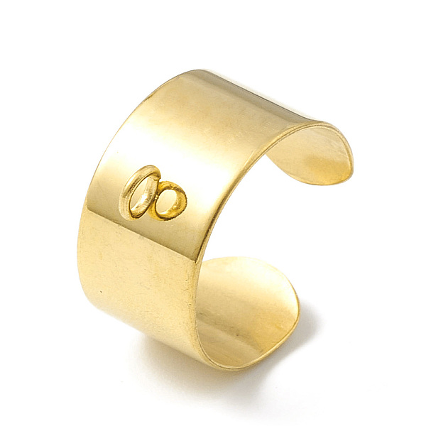 PandaHall 304 Stainless Steel Loop Ring Bases, Cuff Ring, Golden, 10x0.5mm, Hole: 2.4mm, Inner Diameter: 17mm 304 Stainless Steel
PandaHall 304 Stainless Steel Loop Ring Bases, Cuff Ring, Golden, 10x0.5mm, Hole: 2.4mm, Inner Diameter: 17mm 304 Stainless Steel