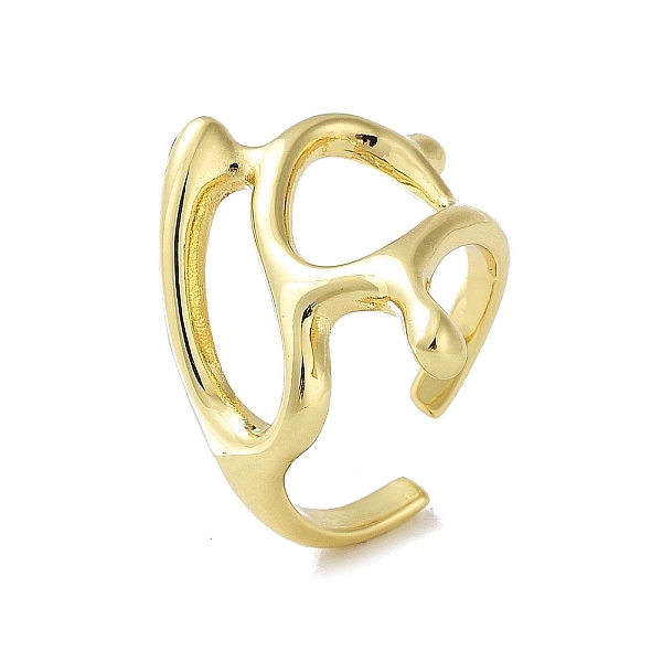 PandaHall Rack Plating Brass Cuff Rings, Long-Lasting Plated for Women, Lead Free & Cadmium Free, Real 18K Gold Plated, Inner Diameter...
PandaHall Rack Plating Brass Cuff Rings, Long-Lasting Plated for Women, Lead Free & Cadmium Free, Real 18K Gold Plated, Inner Diameter...