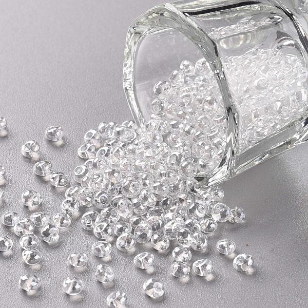 PandaHall TOHO Short Magatama Beads, Japanese Seed Beads, (101) Crystal Transparent Luster, 3.5x3x2.5mm, Hole: 0.8mm, about 450g/bag Glass..., Clear
PandaHall TOHO Short Magatama Beads, Japanese Seed Beads, (101) Crystal Transparent Luster, 3.5x3x2.5mm, Hole: 0.8mm, about 450g/bag Glass..., Clear
