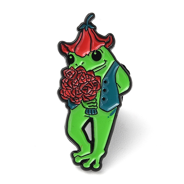 PandaHall Frog Enamel Pins, Electrophoresis Black Alloy Brooches, Hat, 30x14.5x1mm Alloy+Enamel Hat
PandaHall Frog Enamel Pins, Electrophoresis Black Alloy Brooches, Hat, 30x14.5x1mm Alloy+Enamel Hat