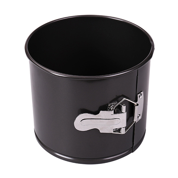 PandaHall Carbon Steel Removable Bottom Cake Pan, Springform Pan, Column, Electrophoresis Black, 145x120mm Steel Column
PandaHall Carbon Steel Removable Bottom Cake Pan, Springform Pan, Column, Electrophoresis Black, 145x120mm Steel Column