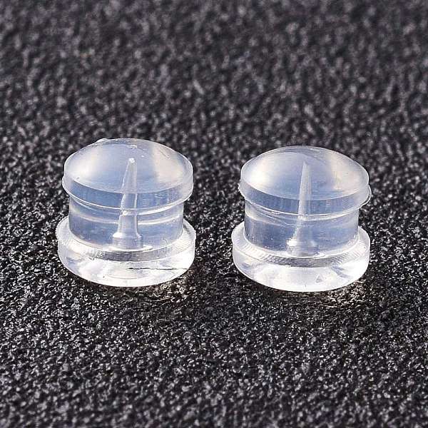 PandaHall Silicone Ear Nuts, Earring Backs, for Stud Earring Making, Clear, 5.5x5mm, Hole: 1mm Silicone Hamburger Clear
PandaHall Silicone Ear Nuts, Earring Backs, for Stud Earring Making, Clear, 5.5x5mm, Hole: 1mm Silicone Hamburger Clear