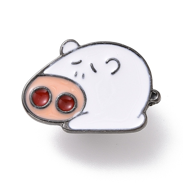 PandaHall Pig Enamel Pin, Cartoon Animal Alloy Badge for Backpack Clothes, Gunmetal, White, 15x22x1.5mm Alloy+Enamel White
PandaHall Pig Enamel Pin, Cartoon Animal Alloy Badge for Backpack Clothes, Gunmetal, White, 15x22x1.5mm Alloy+Enamel White