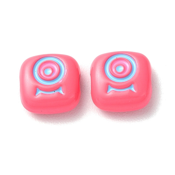 PandaHall Spray Painted Alloy Enamel Beads, Square with Eye, Hot Pink, 10x10x4mm, Hole: 1.8mm Alloy+Enamel Square
PandaHall Spray Painted Alloy Enamel Beads, Square with Eye, Hot Pink, 10x10x4mm, Hole: 1.8mm Alloy+Enamel Square