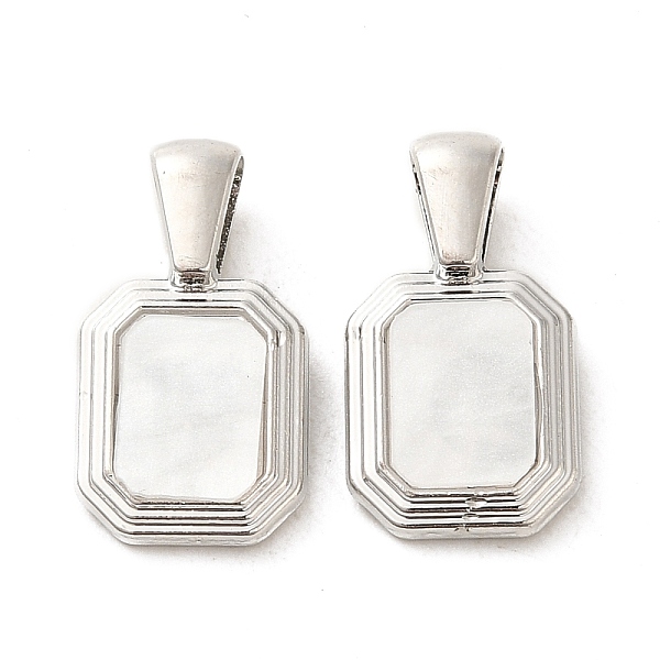 PandaHall Acrylic Pendants, with Alloy Findings, Rectangle, Platinum, 18.5x10x3mm, Hole: 5.5x3mm Alloy+Acrylic Rectangle
PandaHall Acrylic Pendants, with Alloy Findings, Rectangle, Platinum, 18.5x10x3mm, Hole: 5.5x3mm Alloy+Acrylic Rectangle