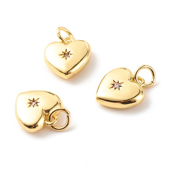 PandaHall Brass Micro Pave Clear Cubic Zirconia Pendants, Cadmium Free & Lead Free, Heart, Real 18K Gold Plated, 15x10.5x3.5mm, Hole: 3.5mm...
PandaHall Brass Micro Pave Clear Cubic Zirconia Pendants, Cadmium Free & Lead Free, Heart, Real 18K Gold Plated, 15x10.5x3.5mm, Hole: 3.5mm...