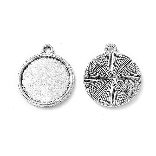 PandaHall Tibetan Style Antique Silver Alloy Flat Round Pendant Cabochon Settings, Cadmium Free & Lead Free, Tray: 14mm, 20x17x2mm, Hole...
PandaHall Tibetan Style Antique Silver Alloy Flat Round Pendant Cabochon Settings, Cadmium Free & Lead Free, Tray: 14mm, 20x17x2mm, Hole...