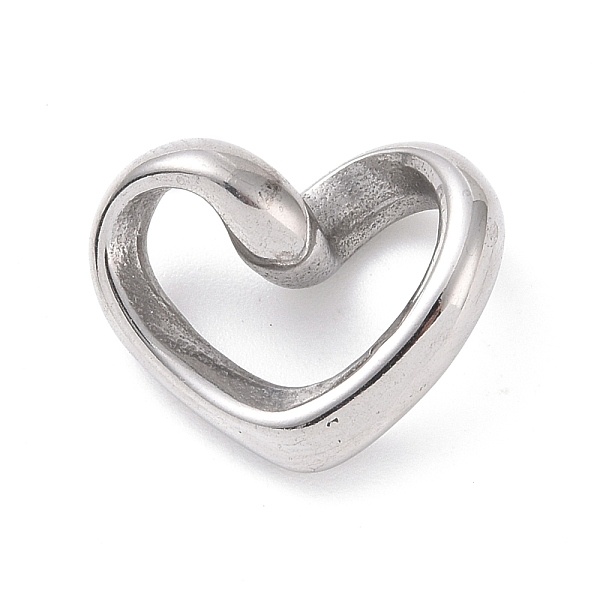 PandaHall 304 Stainless Steel Linking Rings, Twisted Heart, Stainless Steel Color, 13x16x7mm, Inner Diameter: 3.5x11mm 304 Stainless Steel...
PandaHall 304 Stainless Steel Linking Rings, Twisted Heart, Stainless Steel Color, 13x16x7mm, Inner Diameter: 3.5x11mm 304 Stainless Steel...