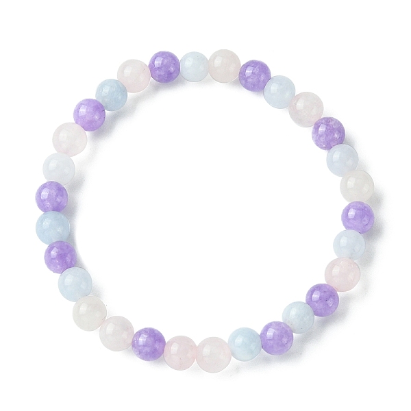 PandaHall Natural Aquamarine & Rose Quartz & Amethyst Round Beaded Stretch Bracelet, Inner Diameter: 2 inch(5.2cm), Beads: 6.5mm Mixed Stone..., Multicolor
PandaHall Natural Aquamarine & Rose Quartz & Amethyst Round Beaded Stretch Bracelet, Inner Diameter: 2 inch(5.2cm), Beads: 6.5mm Mixed Stone..., Multicolor