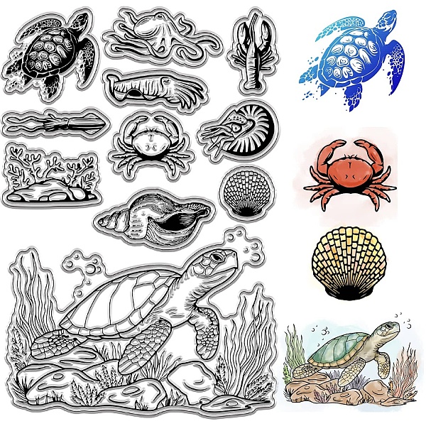 PandaHall Custom PVC Plastic Clear Stamps, for DIY Scrapbooking, Photo Album Decorative, Cards Making, Stamp Sheets, Film Frame, Turtle...
PandaHall Custom PVC Plastic Clear Stamps, for DIY Scrapbooking, Photo Album Decorative, Cards Making, Stamp Sheets, Film Frame, Turtle...