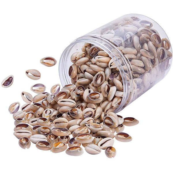PandaHall Natural Cowrie Shell Beads, Seashell Color, 18~20x13~14x6~8mm, about 100~130pcs/box Cowrie Shell Shell Shape
PandaHall Natural Cowrie Shell Beads, Seashell Color, 18~20x13~14x6~8mm, about 100~130pcs/box Cowrie Shell Shell Shape