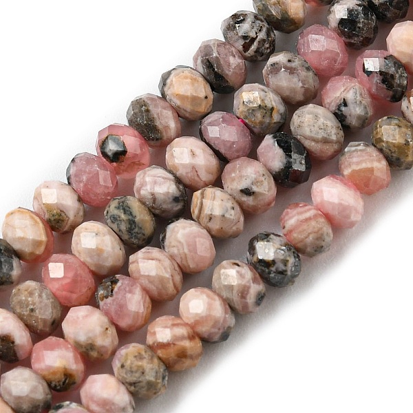 PandaHall Natural Argentina Rhodonite Beads Strands, Faceted, Rondelle, 3.9~4x2.7~3mm, Hole: 0.6mm, about 141~142pcs/strand, 15.31~15.55...
PandaHall Natural Argentina Rhodonite Beads Strands, Faceted, Rondelle, 3.9~4x2.7~3mm, Hole: 0.6mm, about 141~142pcs/strand, 15.31~15.55...