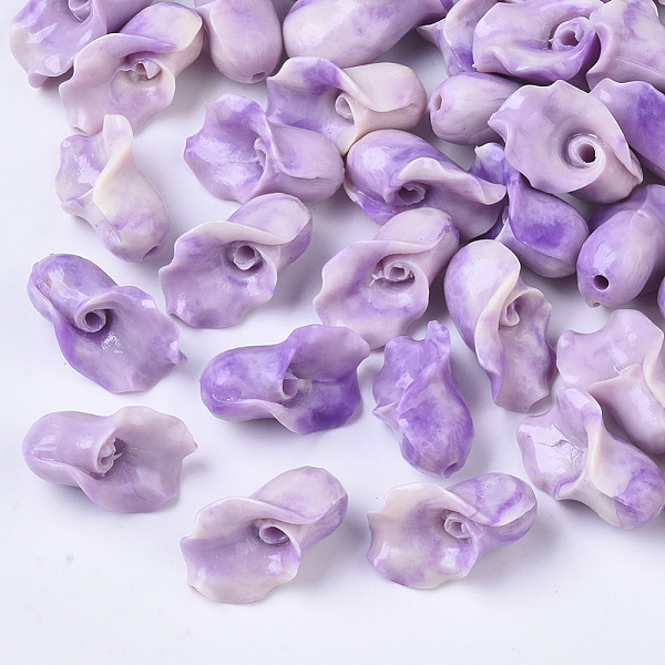PandaHall Synthetic Coral Beads, Dyed, Two Tone, Calla Lily, Orchid, 15x10x9mm, Hole: 1.5mm Synthetic Coral Flower Purple
PandaHall Synthetic Coral Beads, Dyed, Two Tone, Calla Lily, Orchid, 15x10x9mm, Hole: 1.5mm Synthetic Coral Flower Purple