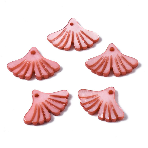 PandaHall Natural Freshwater Shell Pendants, Dyed, Ginkgo Leaf, Salmon, 12x17.5x2mm, Hole: 1.2mm Freshwater Shell Leaf Red
PandaHall Natural Freshwater Shell Pendants, Dyed, Ginkgo Leaf, Salmon, 12x17.5x2mm, Hole: 1.2mm Freshwater Shell Leaf Red