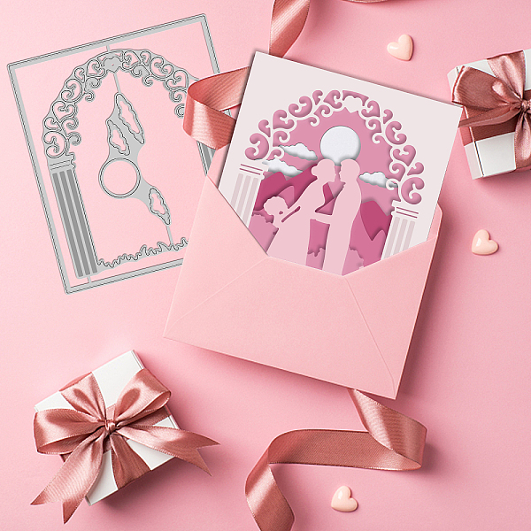 PandaHall GLOBLELAND 3Pcs Valentine’s Day Cutting Dies Metal Layered Wedding Frame Die Cuts Embossing Stencils Template for Paper Card...
PandaHall GLOBLELAND 3Pcs Valentine’s Day Cutting Dies Metal Layered Wedding Frame Die Cuts Embossing Stencils Template for Paper Card...