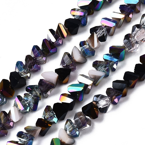 PandaHall Electroplate Glass Beads Strands, Triangle, Misty Rose, 3.5x6x4.5mm, Hole: 1mm, about 100pcs/strand, 13.39''(34cm) Glass Triangle
PandaHall Electroplate Glass Beads Strands, Triangle, Misty Rose, 3.5x6x4.5mm, Hole: 1mm, about 100pcs/strand, 13.39''(34cm) Glass Triangle