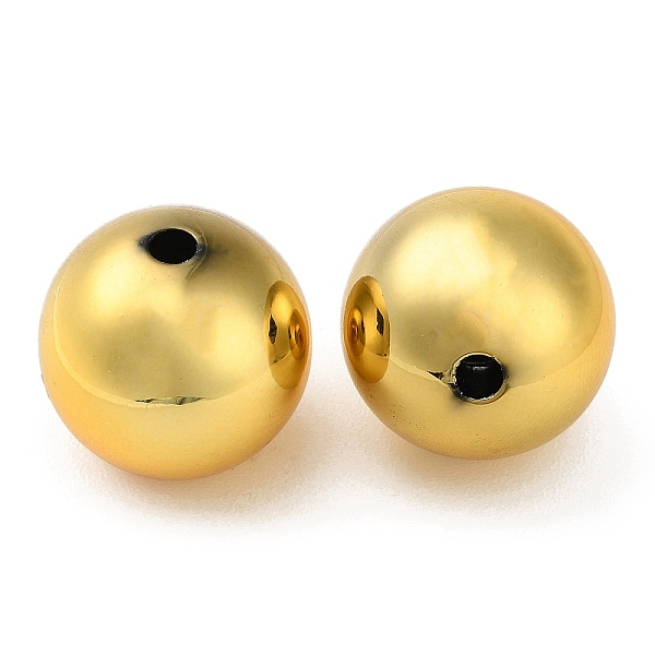 PandaHall Plating Acrylic Beads, Round, Golden Plated, 20mm, Hole: 3mm Acrylic Round
PandaHall Plating Acrylic Beads, Round, Golden Plated, 20mm, Hole: 3mm Acrylic Round