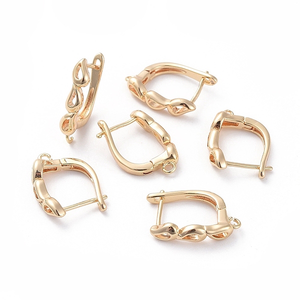 PandaHall Brass Hoop Earring Findings with Latch Back Closure, with Horizontal Loop, Long-Lasting Plated, Real 18K Gold Plated, 18x13x4.2mm...
PandaHall Brass Hoop Earring Findings with Latch Back Closure, with Horizontal Loop, Long-Lasting Plated, Real 18K Gold Plated, 18x13x4.2mm...