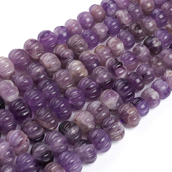 PandaHall Natural Chevron Amethyst Graduated Beads Strands, Pumpkin, 7.5~13.5x5.5~10mm, Hole: 0.8~1.2mm, about 62pcs/strand, 17.72 inch...
PandaHall Natural Chevron Amethyst Graduated Beads Strands, Pumpkin, 7.5~13.5x5.5~10mm, Hole: 0.8~1.2mm, about 62pcs/strand, 17.72 inch...