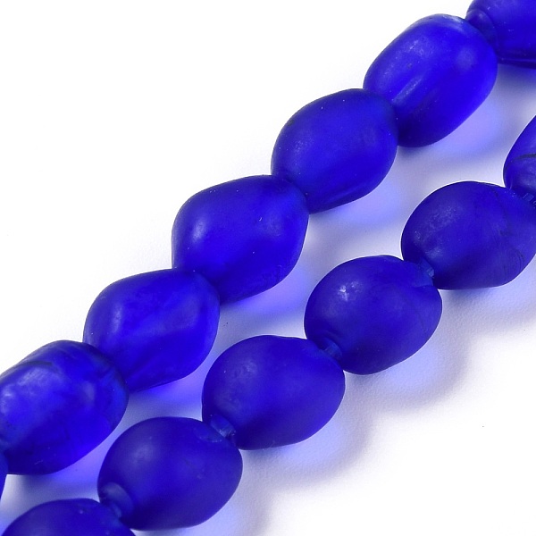 PandaHall Handmade Lampwork Beads Strands, Frosted Nuggets, Blue, 10x7.5~8x8mm, Hole: 1.2mm, about 40pcs/strand, 15.35 inch(39cm) Lampwork...
PandaHall Handmade Lampwork Beads Strands, Frosted Nuggets, Blue, 10x7.5~8x8mm, Hole: 1.2mm, about 40pcs/strand, 15.35 inch(39cm) Lampwork...
