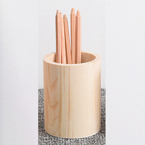 PandaHall Wood Multi-function Pen & Pencil Holders, Desktop Stationery Organizer, Round, 80x80x100mm Wood Round
PandaHall Wood Multi-function Pen & Pencil Holders, Desktop Stationery Organizer, Round, 80x80x100mm Wood Round