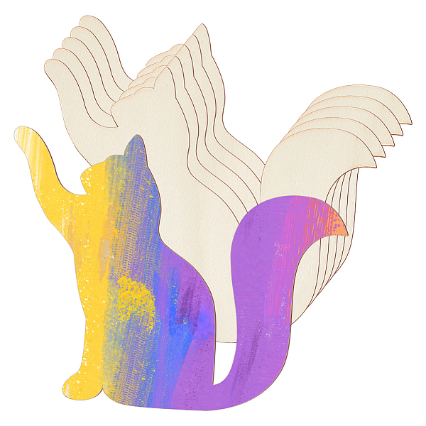 PandaHall Cat Wood Unfinished Wood Cutouts, Blanched Almond, 16x20.3x0.25cm Wood Cat Shape
PandaHall Cat Wood Unfinished Wood Cutouts, Blanched Almond, 16x20.3x0.25cm Wood Cat Shape