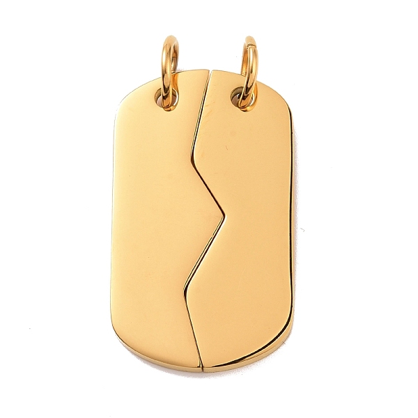 PandaHall Vacuum Plating Blank 304 Stainless Steel Split Pendants, with Jump Rings, Rectangle, Golden, 37x22x2.5mm, Hole: 6.5mm 304...
PandaHall Vacuum Plating Blank 304 Stainless Steel Split Pendants, with Jump Rings, Rectangle, Golden, 37x22x2.5mm, Hole: 6.5mm 304...