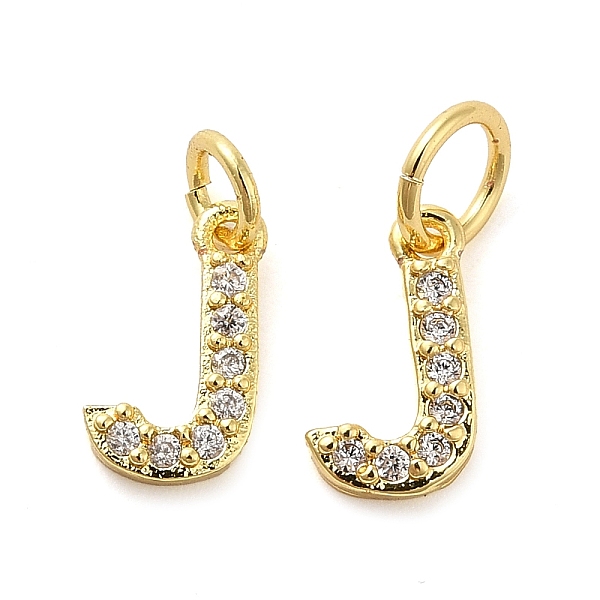 PandaHall Brass Micro Pave Cubic Zirconia Pendants, with Jump Ring, Letter J, 9x5x1.5mm, Hole: 3.6mm Brass+Cubic Zirconia Letter J Clear
PandaHall Brass Micro Pave Cubic Zirconia Pendants, with Jump Ring, Letter J, 9x5x1.5mm, Hole: 3.6mm Brass+Cubic Zirconia Letter J Clear