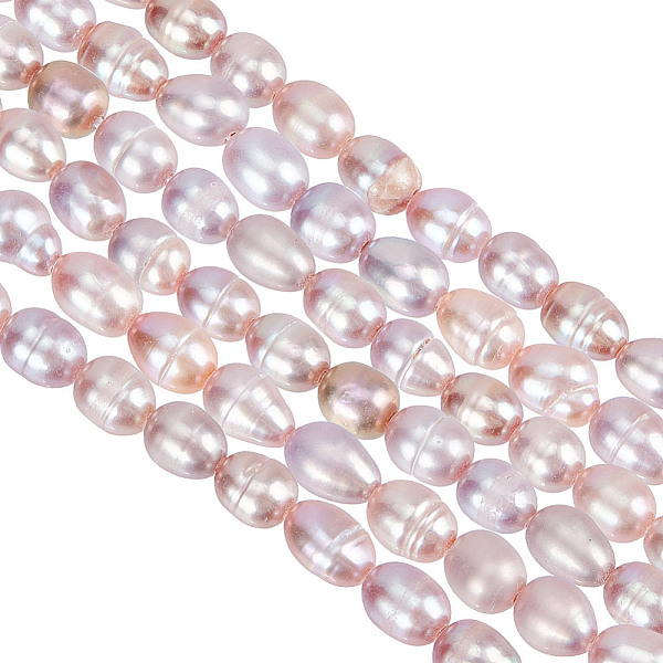 PandaHall GOMAKERER 55 Pcs Natural Pearl Beads 6mm, Thistle Natural Cultured Freshwater Pearl Beads Glossy Rice Shape Pearls for Necklace..., Purple
PandaHall GOMAKERER 55 Pcs Natural Pearl Beads 6mm, Thistle Natural Cultured Freshwater Pearl Beads Glossy Rice Shape Pearls for Necklace..., Purple