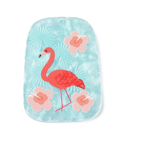 PandaHall Opaque Acrylic Pendants, Flamingo Shape, Orange Red, 39.5x29x2.6mm, Hole: 1.6mm Acrylic Flamingo Shape
PandaHall Opaque Acrylic Pendants, Flamingo Shape, Orange Red, 39.5x29x2.6mm, Hole: 1.6mm Acrylic Flamingo Shape