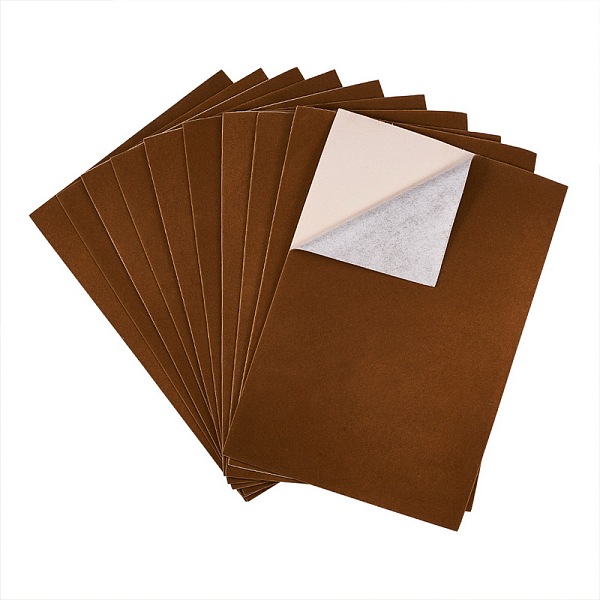 PandaHall Jewelry Flocking Cloth, Self-adhesive Fabric, Sienna, 40x28.9~29cm Cloth Brown
PandaHall Jewelry Flocking Cloth, Self-adhesive Fabric, Sienna, 40x28.9~29cm Cloth Brown