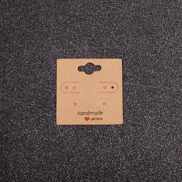 PandaHall Square Kraft Paper Earring Display Cards, Jewelry Display Card for Earring Showing, Peru, 5x5cm Paper Square Brown
PandaHall Square Kraft Paper Earring Display Cards, Jewelry Display Card for Earring Showing, Peru, 5x5cm Paper Square Brown