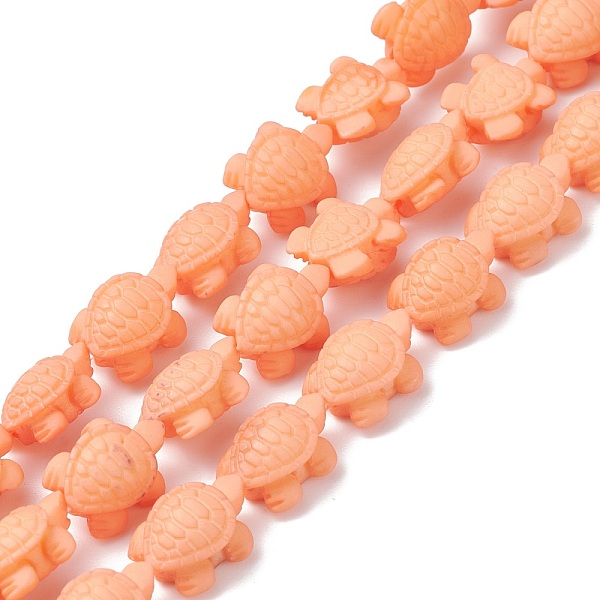 PandaHall Synthetic Coral Beads Strands, Dyed, Tortoise, Orange, 15x12x7mm, Hole: 2mm, about 22pcs/strand, 11.5 inch Synthetic Coral...
PandaHall Synthetic Coral Beads Strands, Dyed, Tortoise, Orange, 15x12x7mm, Hole: 2mm, about 22pcs/strand, 11.5 inch Synthetic Coral...