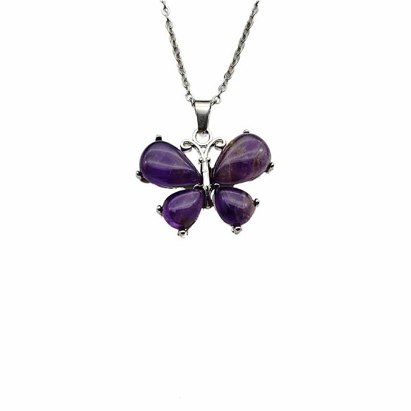 PandaHall Crystal Butterfly Necklace Pendant Fashion Ornament Minimalist Pendant Alloy
PandaHall Crystal Butterfly Necklace Pendant Fashion Ornament Minimalist Pendant Alloy