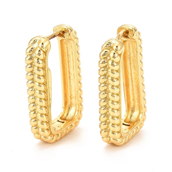 PandaHall Brass Hoop Earrings, Long-Lasting Plated, Rectangle, Real 18K Gold Plated, 25x15.5x4.5mm, Pin: 1mm Brass Rectangle
PandaHall Brass Hoop Earrings, Long-Lasting Plated, Rectangle, Real 18K Gold Plated, 25x15.5x4.5mm, Pin: 1mm Brass Rectangle