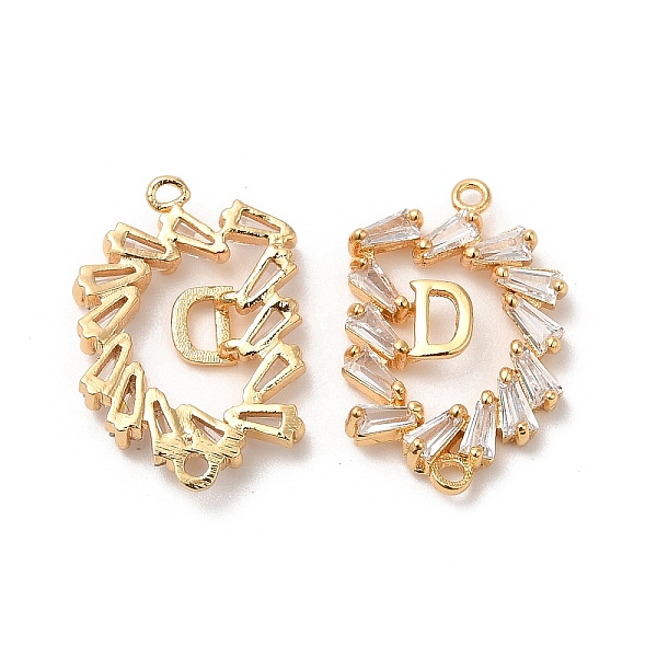 PandaHall Brass Connector Charms with Clear Glass, Flower Links with Letter D, Real 18K Gold Plated, 13x19x3mm, Hole: 0.9mm Brass+Glass...
PandaHall Brass Connector Charms with Clear Glass, Flower Links with Letter D, Real 18K Gold Plated, 13x19x3mm, Hole: 0.9mm Brass+Glass...