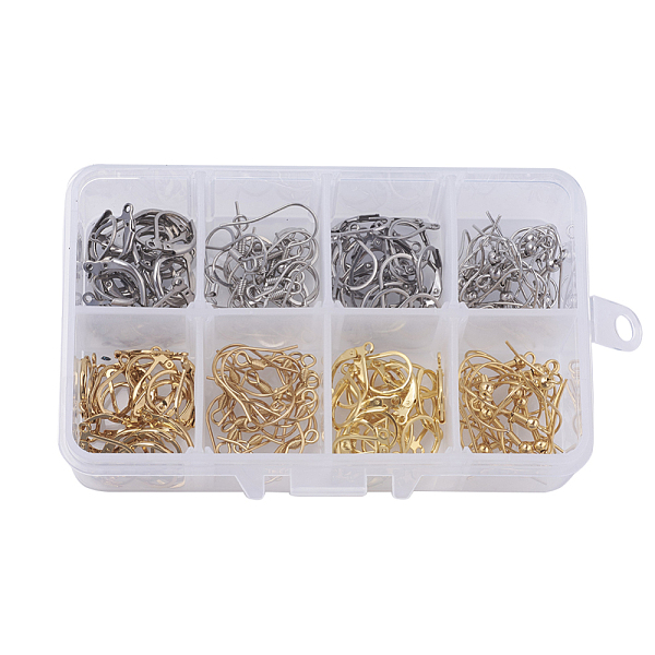 PandaHall 304 Stainless Steel Earring Findings, with Loop, Mixed Color, 16~23x10~21.5x1.5~3mm, Hole: 1~2mm, Pin: 0.5mm, about..., Multicolor
PandaHall 304 Stainless Steel Earring Findings, with Loop, Mixed Color, 16~23x10~21.5x1.5~3mm, Hole: 1~2mm, Pin: 0.5mm, about..., Multicolor