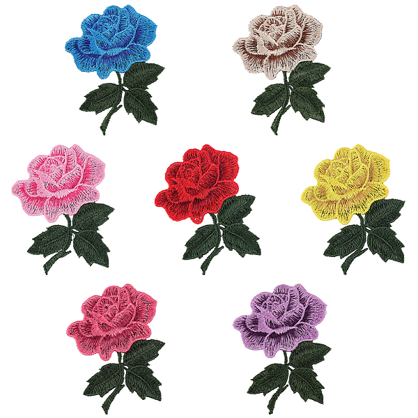 PandaHall CRASPIRE 14Pcs 7 Colors 3D Rose Flower Embroidered Appliques Patches Flower Sew on Patches Applique Sewing Crafts for Repair..., Multicolor
PandaHall CRASPIRE 14Pcs 7 Colors 3D Rose Flower Embroidered Appliques Patches Flower Sew on Patches Applique Sewing Crafts for Repair..., Multicolor