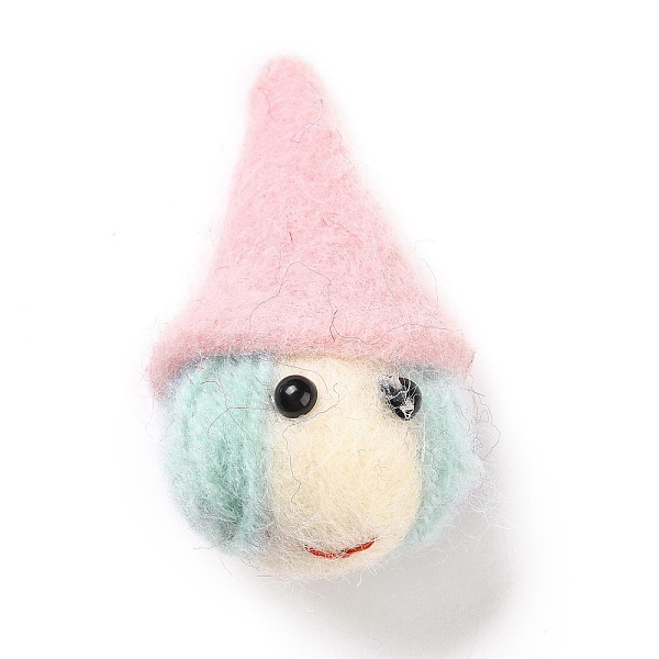 PandaHall Wool Felt Display Decorations, Witch, Pink, 35~36x31~31.5x65.5~66.5mm Fibre Human Pink
PandaHall Wool Felt Display Decorations, Witch, Pink, 35~36x31~31.5x65.5~66.5mm Fibre Human Pink
