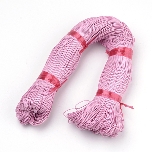 PandaHall Waxed Cotton Cord, Hot Pink, 1mm, about 360yard/bundle(330m/bundle) Waxed Cotton Cord Round Pink
PandaHall Waxed Cotton Cord, Hot Pink, 1mm, about 360yard/bundle(330m/bundle) Waxed Cotton Cord Round Pink
