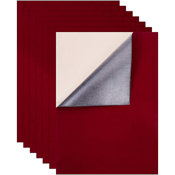 PandaHall Jewelry Flocking Cloth, Self-adhesive Fabric, Plastic Skin Packing, Red, 40x28.9~29cm, 12pcs/set Cloth Red
PandaHall Jewelry Flocking Cloth, Self-adhesive Fabric, Plastic Skin Packing, Red, 40x28.9~29cm, 12pcs/set Cloth Red
