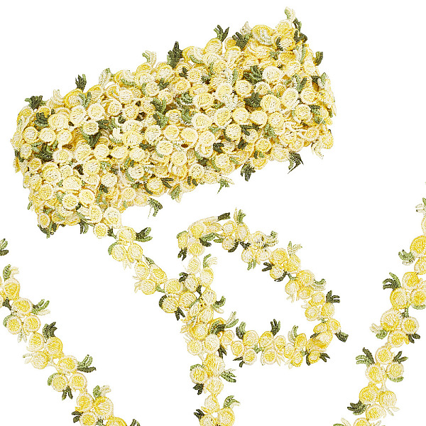 PandaHall GORGECRAFT 5 Yards Flower Trim Ribbon Floral DIY Lace Applique Sewing Craft Lace Edge Trim for Wedding Dresses Embellishment DIY..., Yellow
PandaHall GORGECRAFT 5 Yards Flower Trim Ribbon Floral DIY Lace Applique Sewing Craft Lace Edge Trim for Wedding Dresses Embellishment DIY..., Yellow